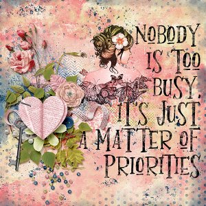 Nobody is too busy