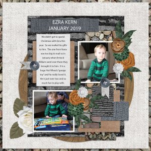 Week One - Ezra Kern January 2019