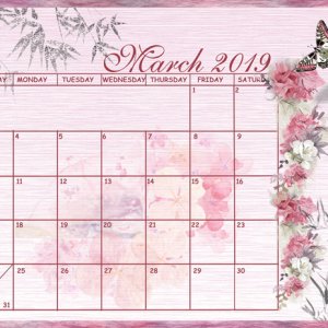 March Sum-Up Calendar