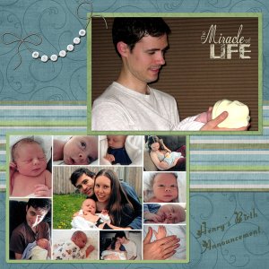 Henry's Birth b