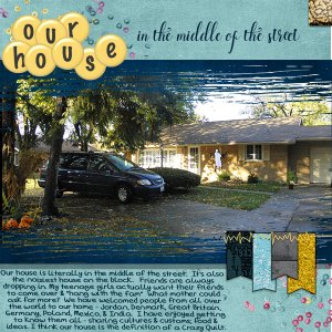OUR HOUSE in the middle of the street