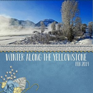 Winter Along the Yellowstone