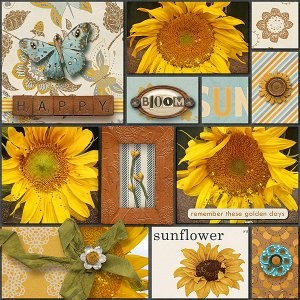 Homemade Sunflowers