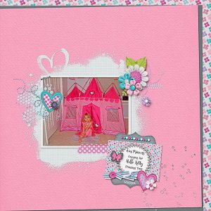 Our Princess and her Hello Kitty Tent