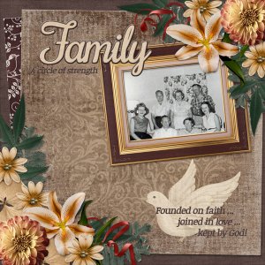 Family  - A circle of strength
