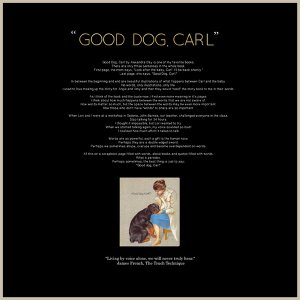 Brilliant Books Quote Good Dog Carl