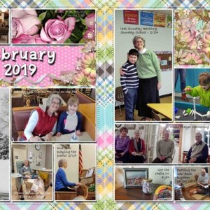 Pocket Scrap Challenge March 2019