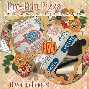 Pre-Trip Pizza