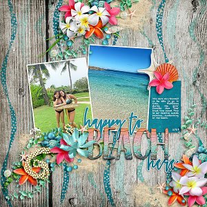 happy to beach here