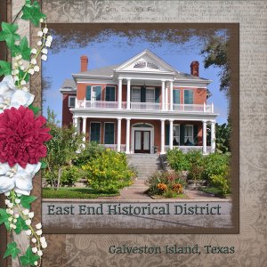 East End Historical District - Galveston Island, Texas