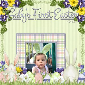 Gaby's First Easter