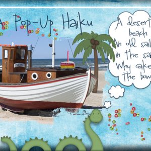 ATC 2019-043 A Pop-Up Haiku