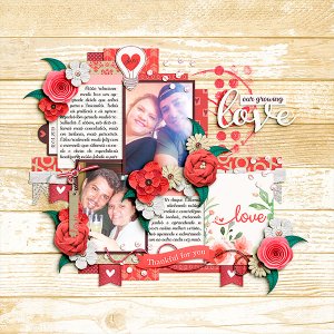 our growing love