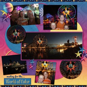 2017 DL World of Color preshow