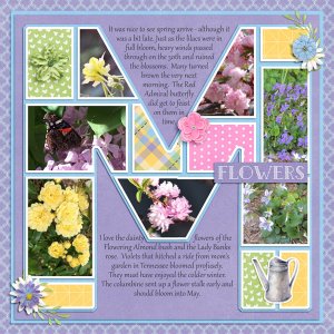 Apr Color Challenge - M is for March