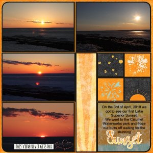 Lake Superior Sunset