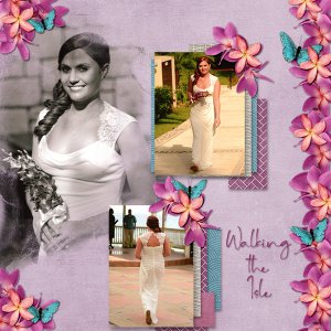 Julie Walking the Isle