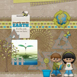Love The Earth bu Boomersgirl Designs.