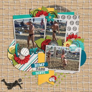 beach volleyball