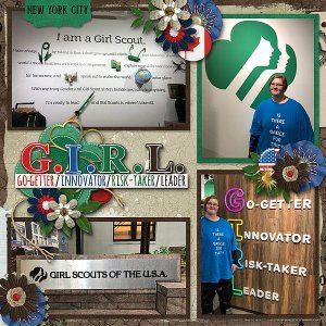GIRL Girl Scouts of Ameria