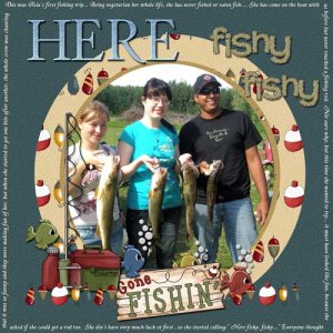 Here fishy, fishy