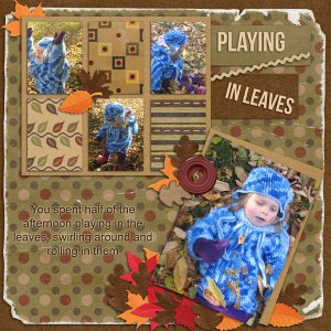Playing in Leaves