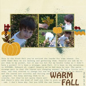 Warm Fall