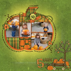 5 little pumpkins