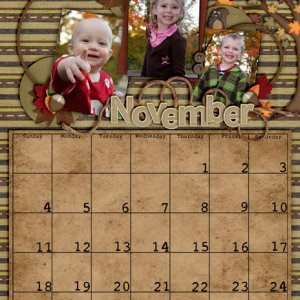 Nov 2012 Calendar