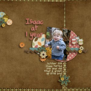 Isaac at 1 Year