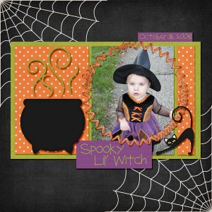 Spooky Lil' Witch