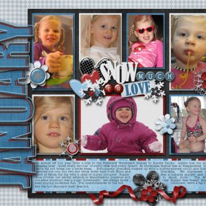January 2012 calendar topper