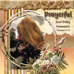 Prayerful (My 6yo granddaughter Matilda)