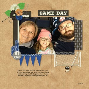 First Hockey Game
