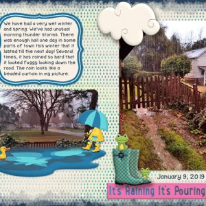 Rain, rain, rain