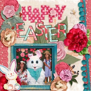 Easter bunny visit