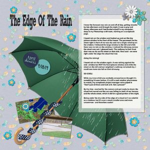 The Edge Of The Rain