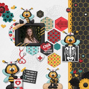 Love Bee-ing A Nurse by Boomersgirl