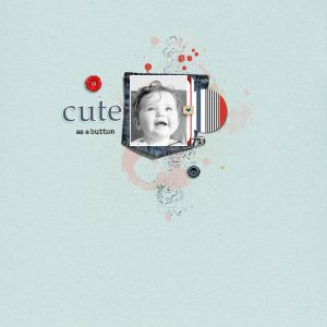 cute as a botton