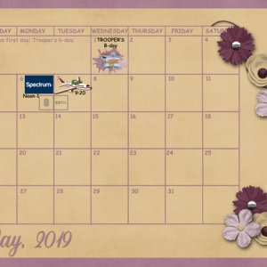 May Sum Up Calendar