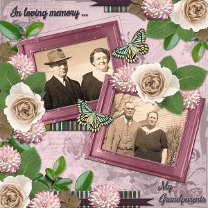 In loving memory ... my grandparents