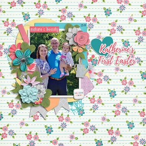 Katherine's First Easter
