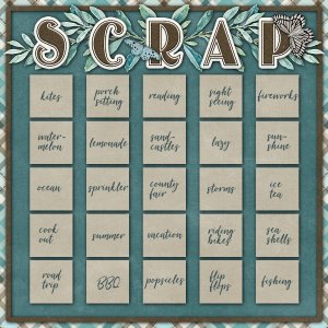 Scrap Bingo