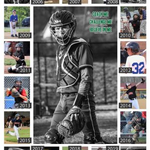 Senior Baseball Collage