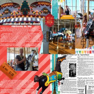 Jantzen Beach Merry-Go-Round:  First Job