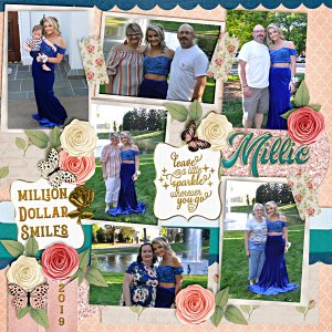 Family prom photos