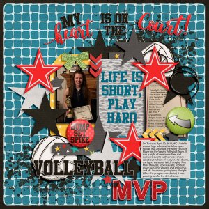 Varsity MVP Volleyball Award