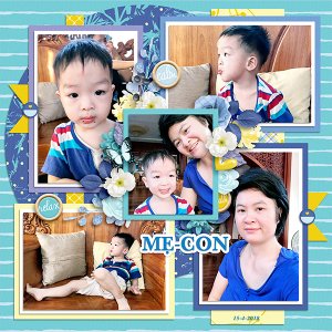 Mom + son!