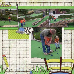 Putt Putt at Family Fun Plex