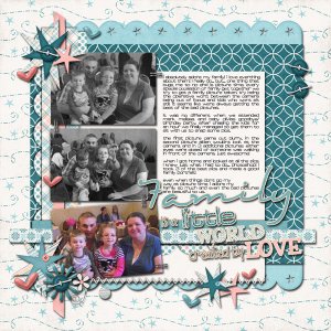 FAMILY IS A WORLD CREATED BY LOVE